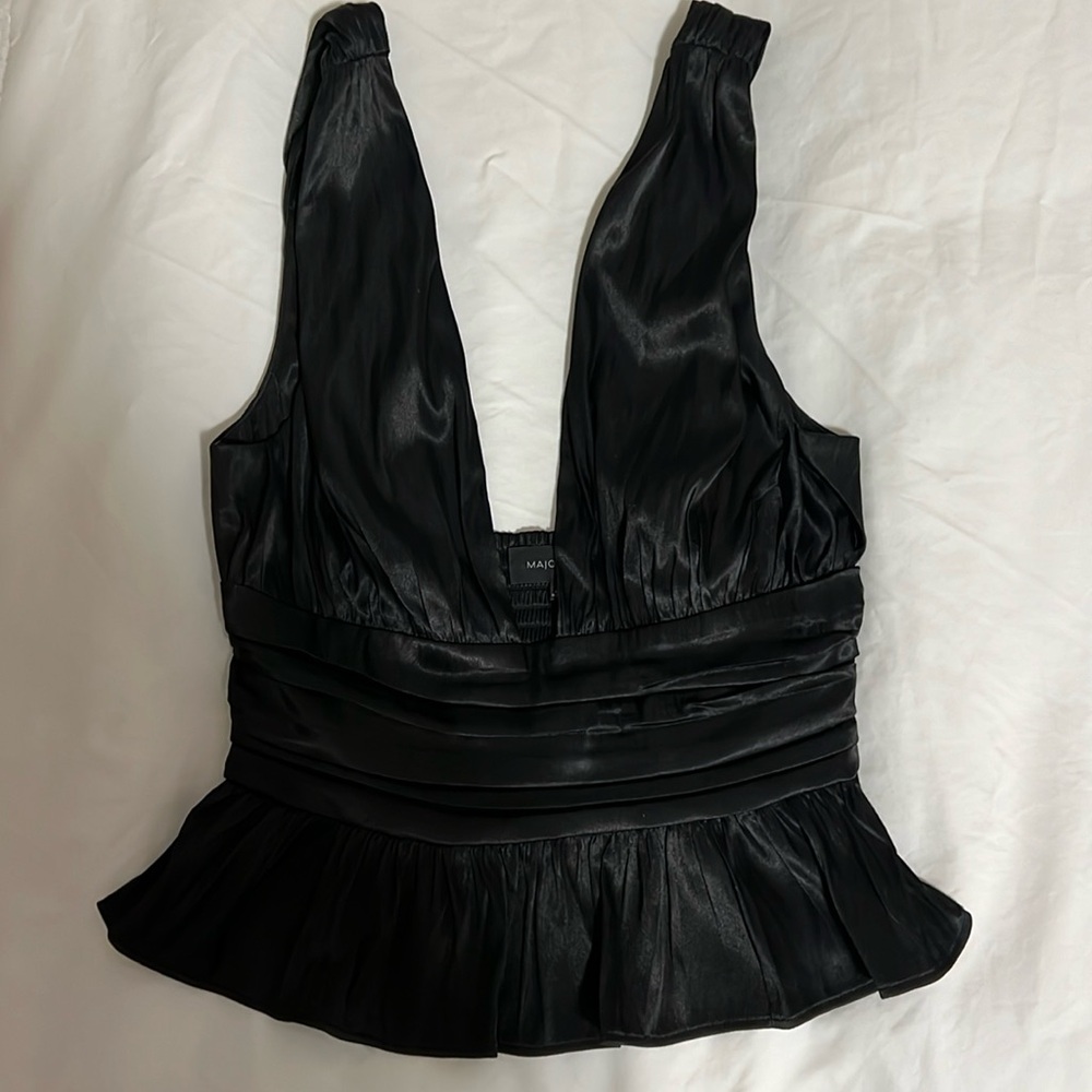 Majorelle Black Top